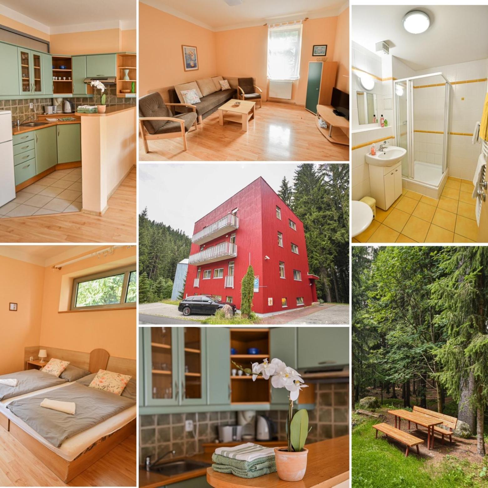 Apartmány Areál Ados Harrachov Exterior foto